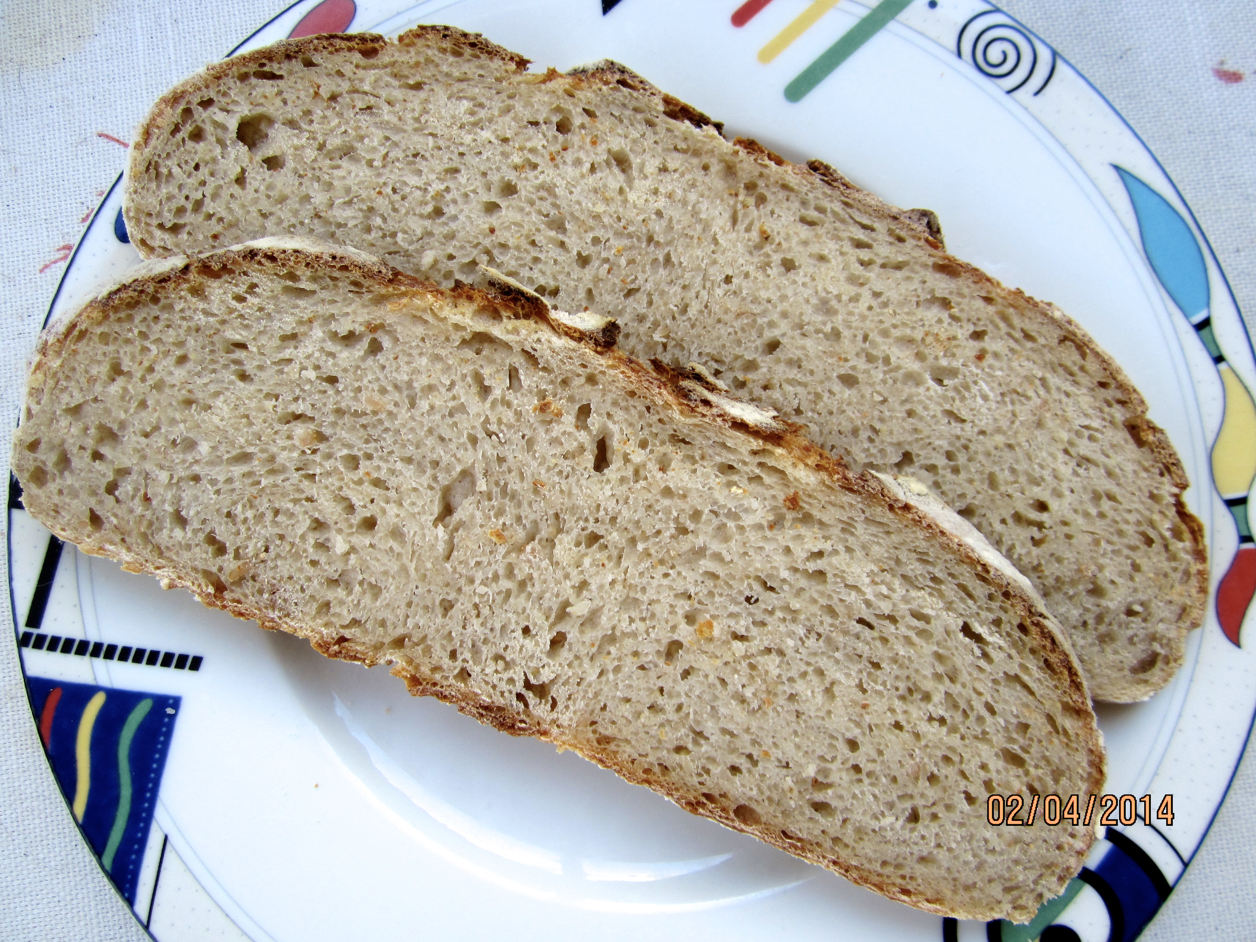 Barley Bread Crumb